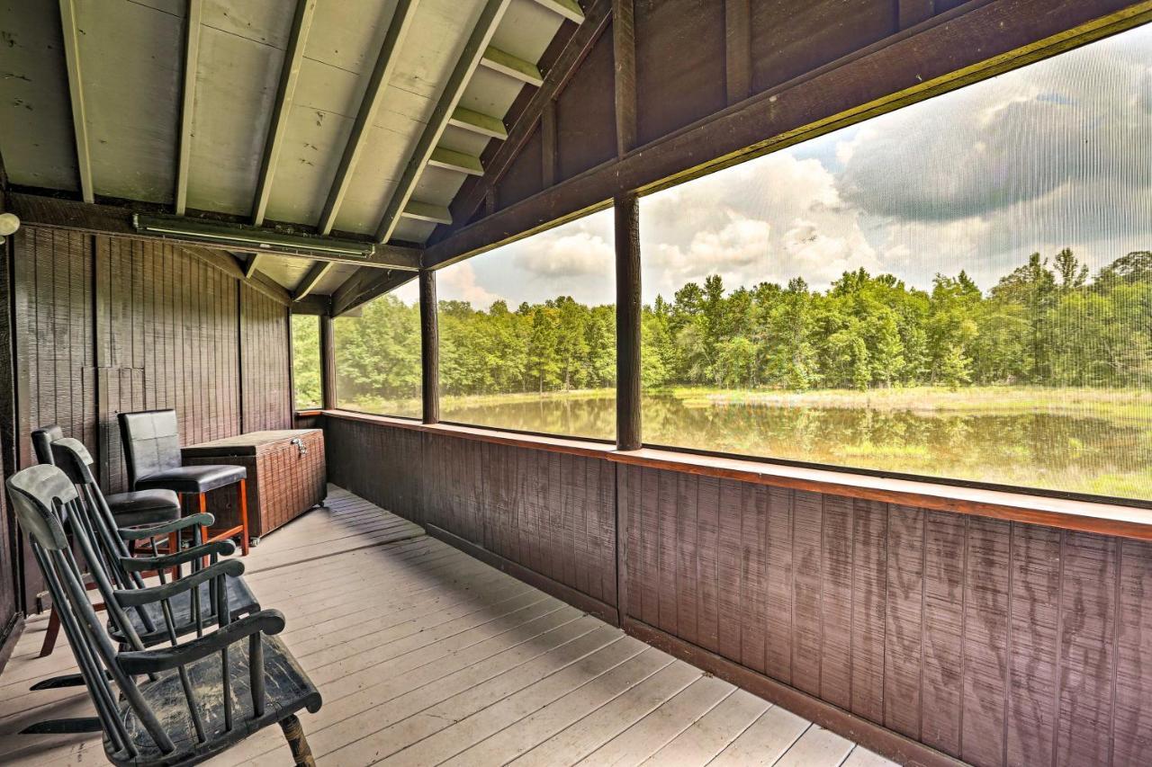 1950S Serenity Pond Cabin With View Peace And Quiet! Talladega Exterior foto